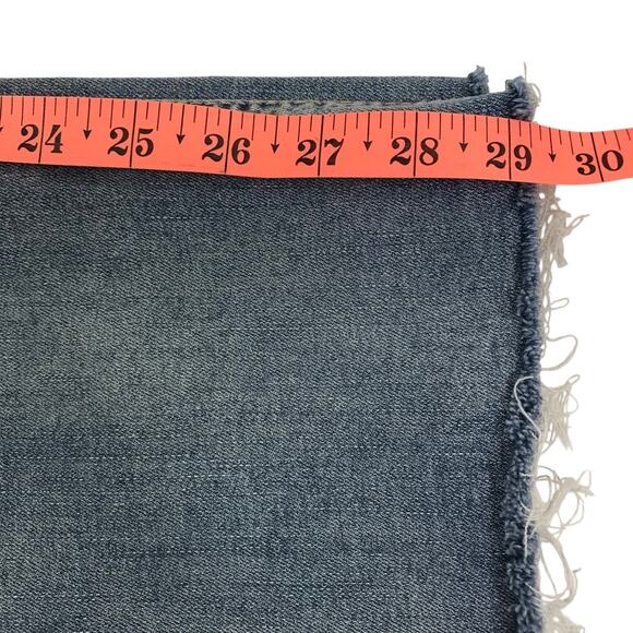 OAT New York High Rise Jeans Women 8/29 Blue Straight Classic Everyday Travel - Picture 11 of 12